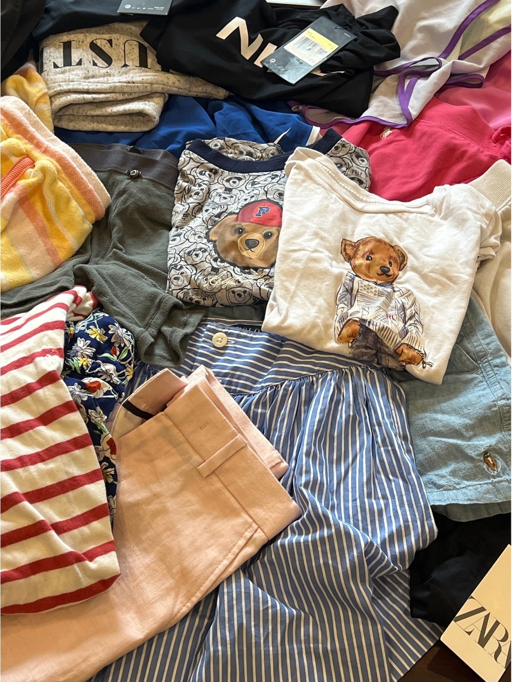 23 pieces girls bundle, polo nike and more